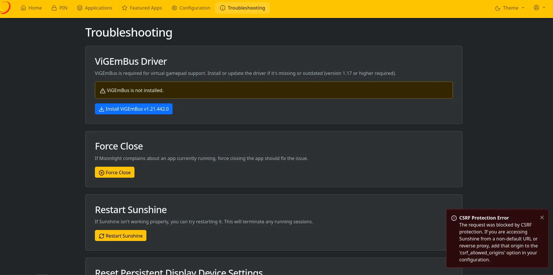 Test screenshot